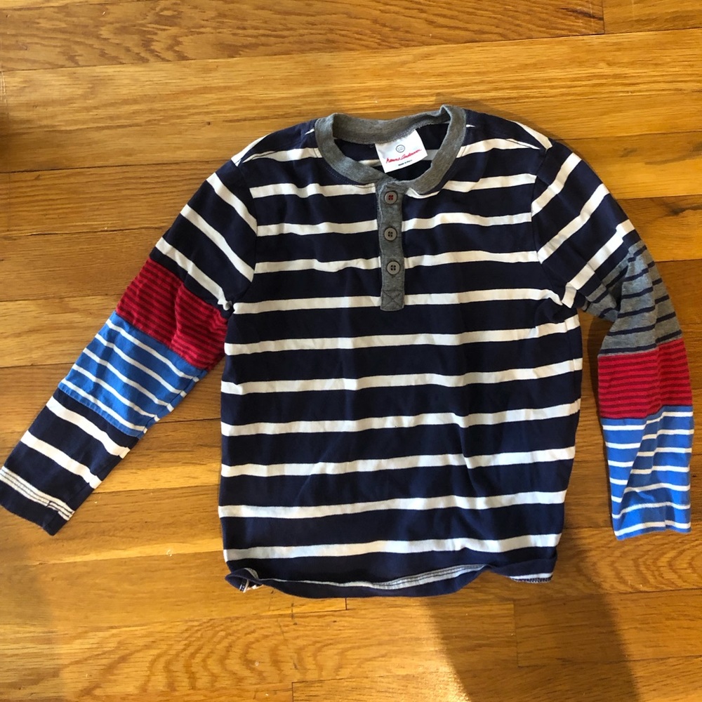 Hanna Andersson boys long sleeved henley